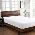 Hotel Fitted Sheet T200 Percale White