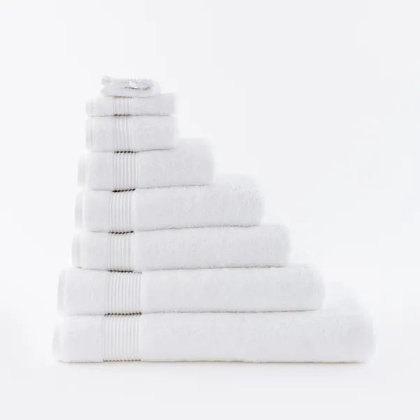 Egyptian Cotton Towels White
