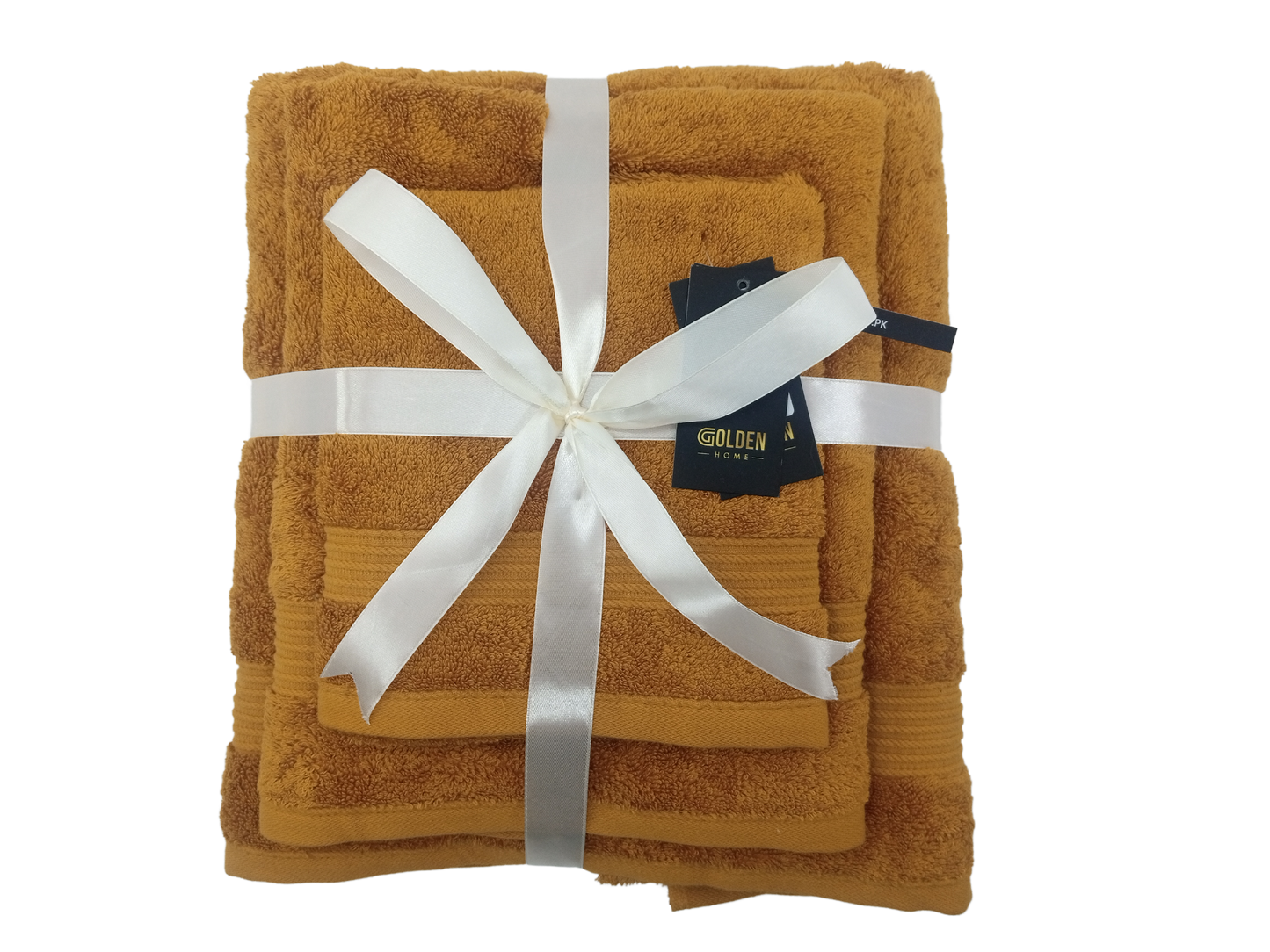 Egyptian Cotton 3Pcs Towels Set Gift Pack