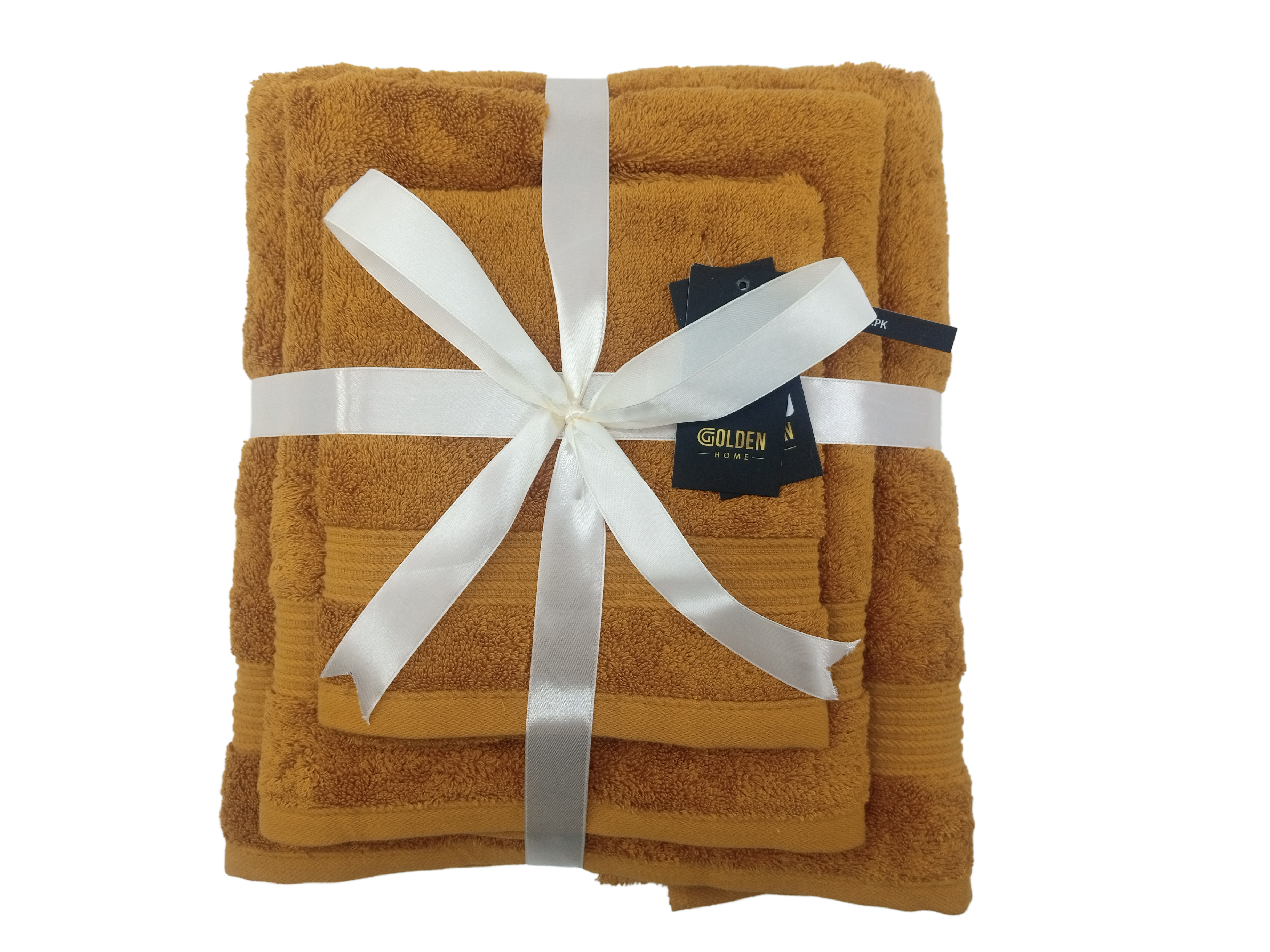Egyptian Cotton 3Pcs Towels Set Gift Pack