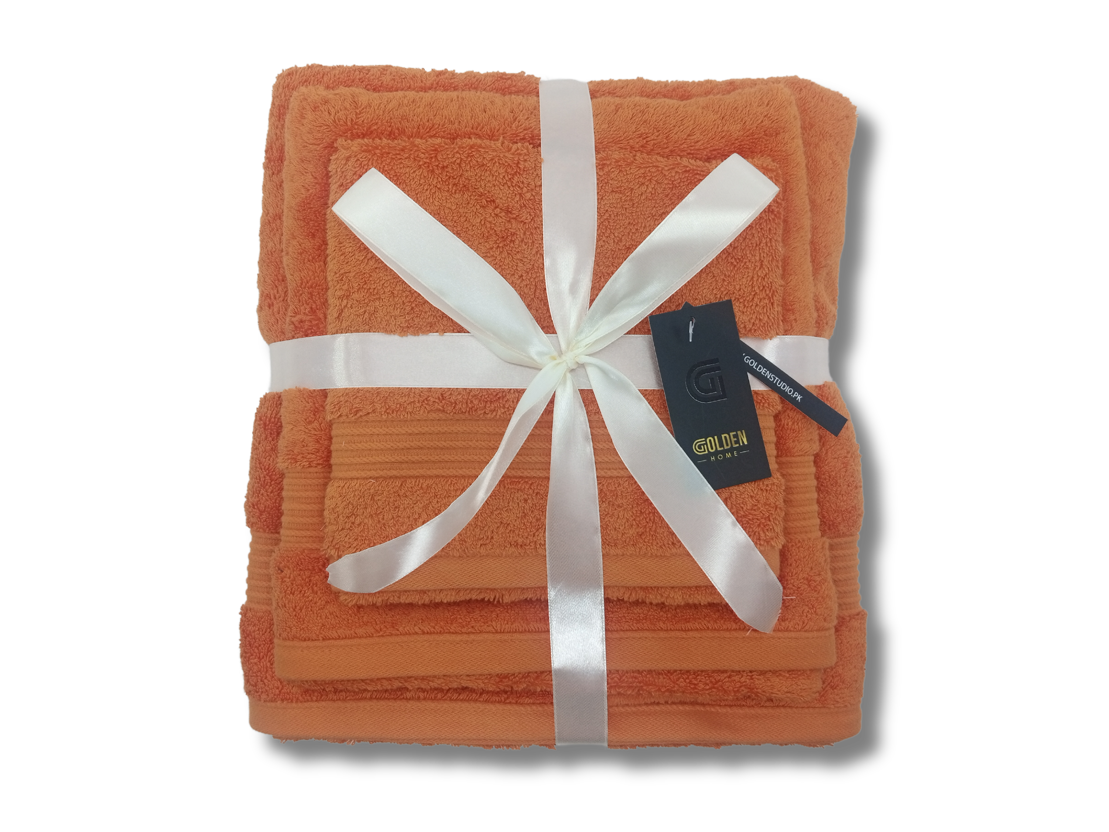 Egyptian Cotton 3Pcs Towels Set Gift Pack