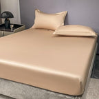Fitted Sheet 100% Cotton Satin with Corner Elastic