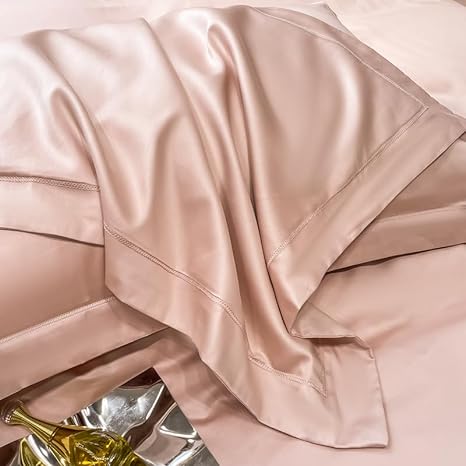 Fitted Sheet 100% Cotton Satin with Corner Elastic