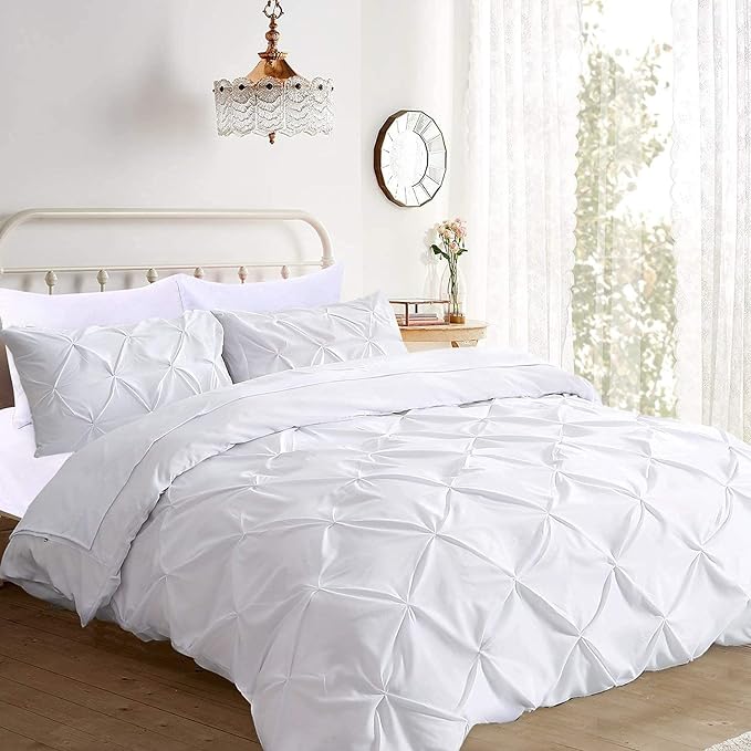 T200 PINTUCK & PLEADTED DUVET SET 8PCS D# GH508