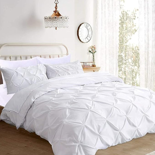 T200 PINTUCK & PLEADTED DUVET SET 8PCS D# GH508