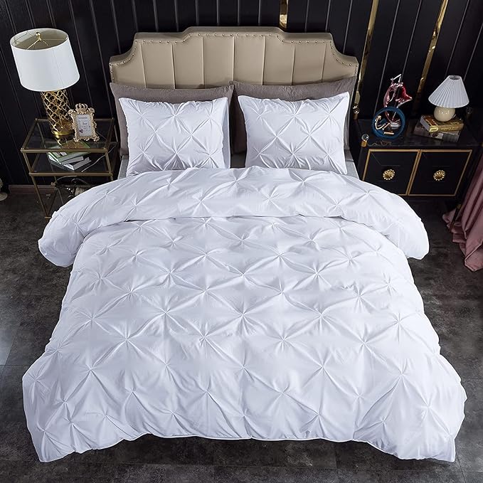T200 PINTUCK & PLEADTED DUVET SET 8PCS D# GH508