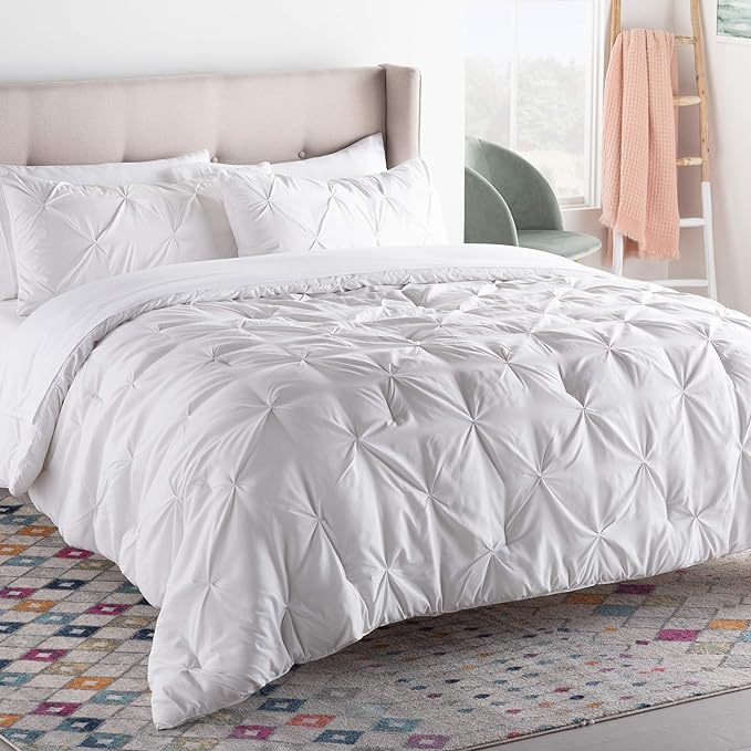 T200 PINTUCK & PLEADTED DUVET SET 8PCS D# GH507