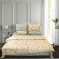 6 Pcs Bed in Bag Set Cotton Satin Insignia - 250GSM D# GS201