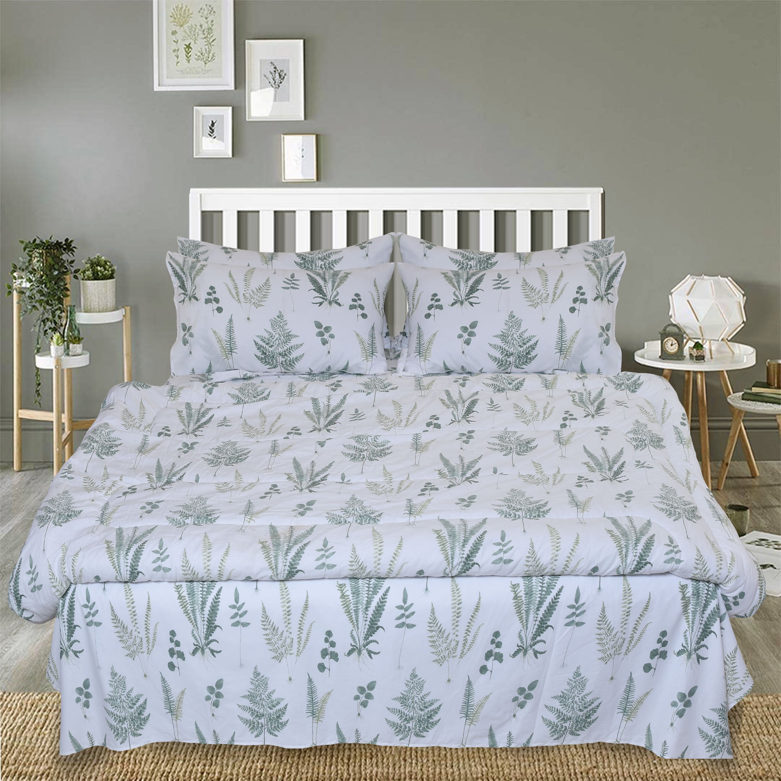 6 Pcs Bed in Bag Set Cotton - 350GSM D# GT5024