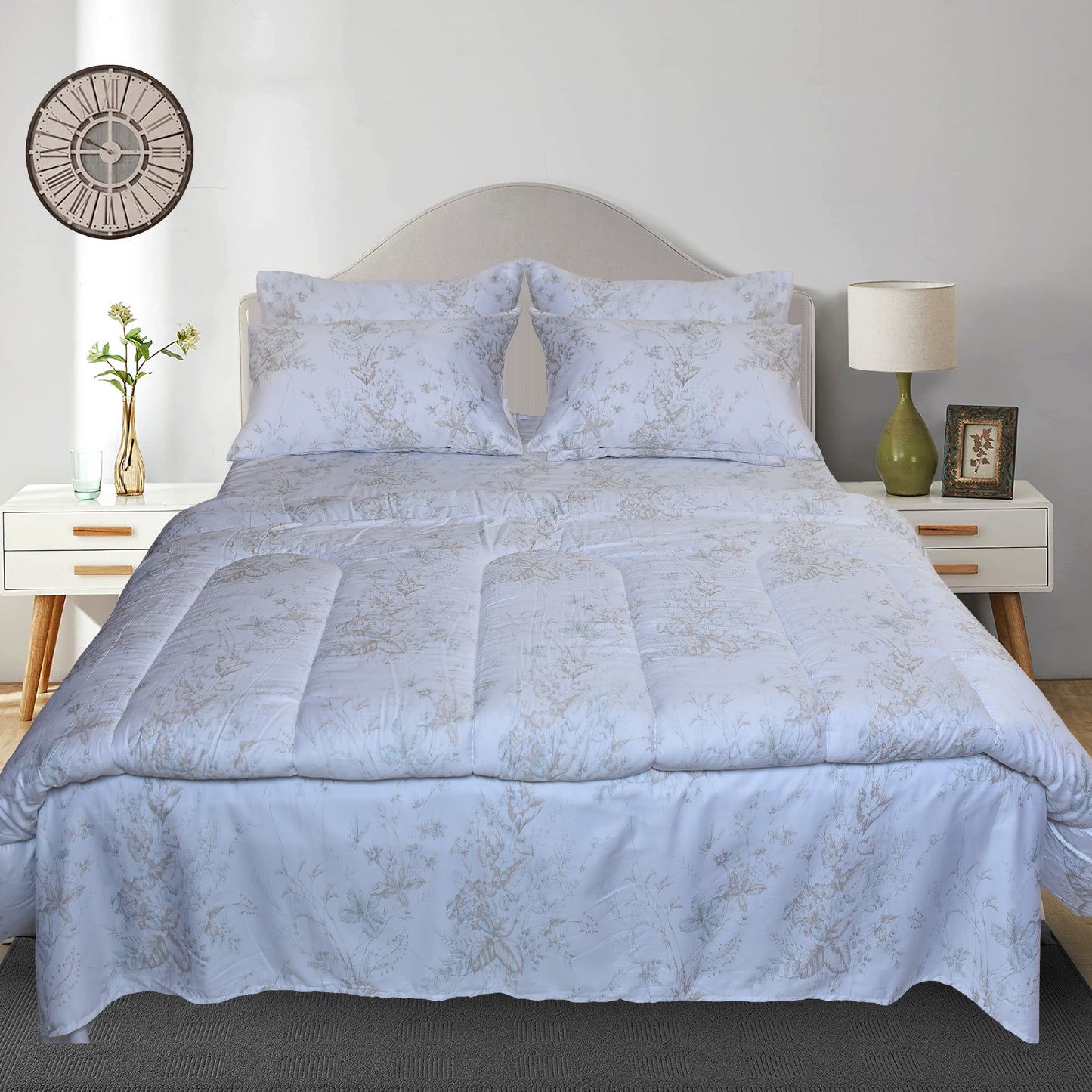 3pc Bed Sheet GS206 Cotton Satin