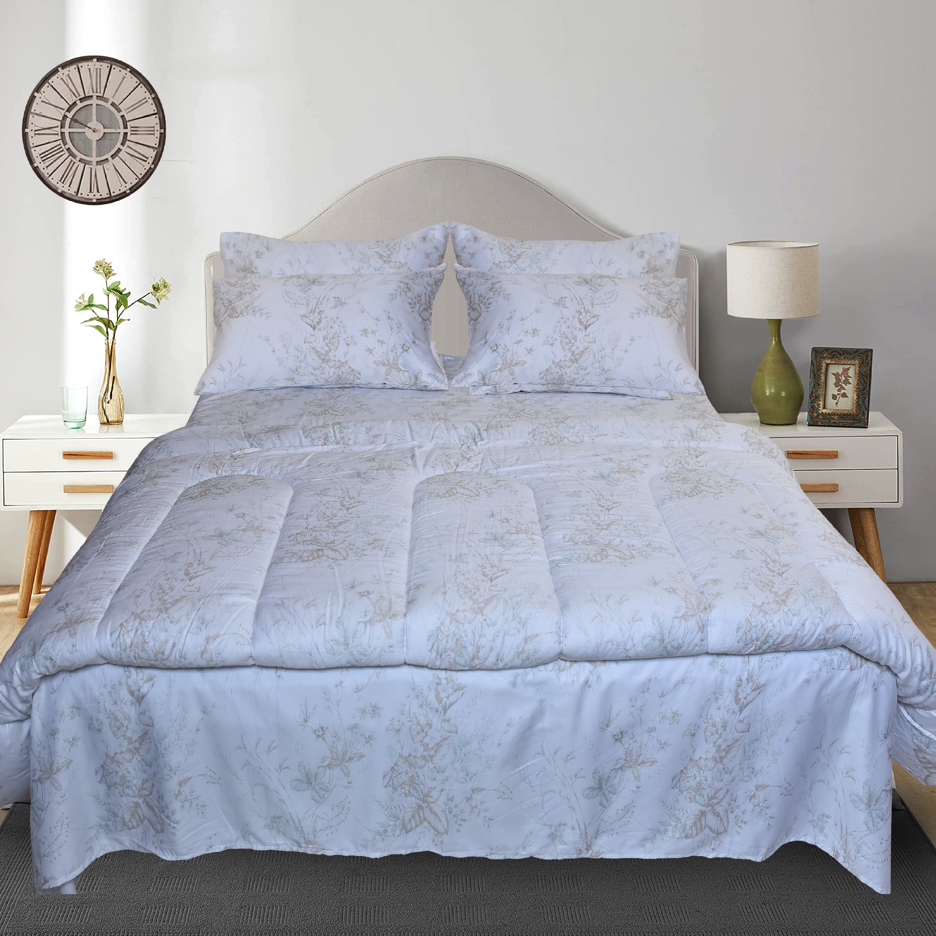 3pc Bed Sheet GS206 Cotton Satin