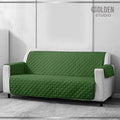 Sofa Cover Quilted Green