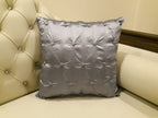 Lava Pintuck Decorative Cushion 18 x 18 Inches with Filling (Pair)