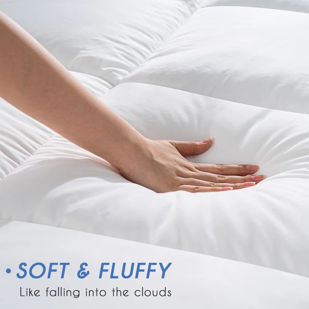 Quilted Mattress Topper 1600 GSM Premium