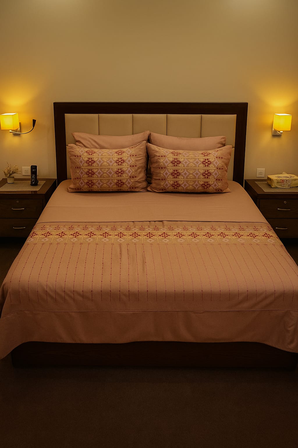 Embroidered Bedding Set 14 pcs T400 Cotton Satin