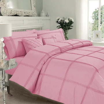 Pleated Inspiration Bed Set 8 Pcs (Luxury) T200 Percale