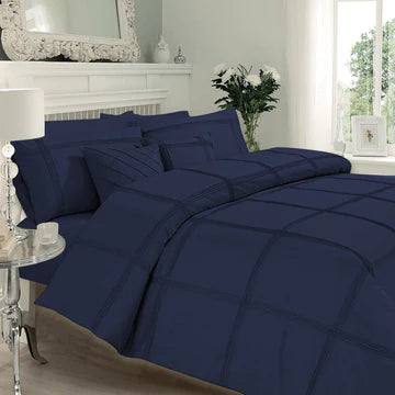 Pleated Inspiration Bed Set 8 Pcs (Luxury) T200 Percale