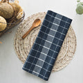 Wafer Terry Kitchen Towel Navy