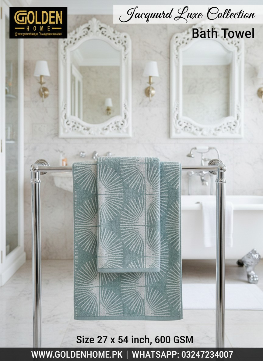 Jacquard Luxe Bath Towel