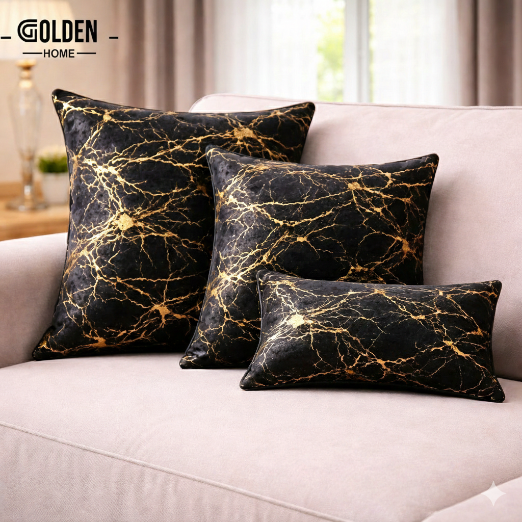 Velvet Cushion with Filling 1 pc