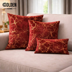 Lava Velvet Cushion with Filling 1 pc