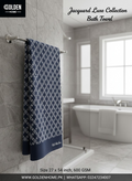 US Polo Jacquard Luxe Bath Towel