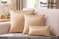 Velvet Cushion with Filling 1 pc